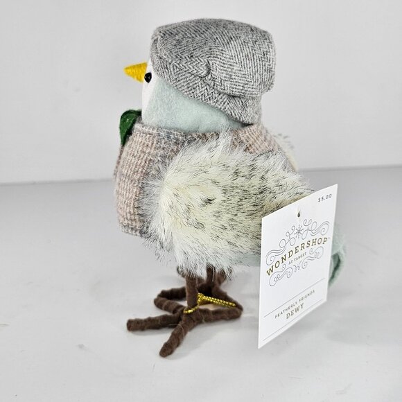 Target Wondershop Featherly Friends Bird Winter Decorative Figurine 2021 Dewy - Picture 4 of 8